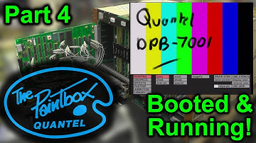 DL210 Quantel DPB-7001 Digital Paintbox Restoration & Repair Part 4