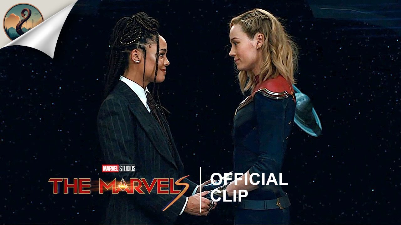 The Marvels | "Valkyrie Cameo" Official Clip (2023) - Tessa Thompson, Brie Larson