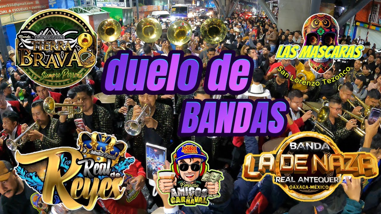 ENCUENTO DE BANDAS EN LA CALLEJONEADA DE SAN LORENZO 