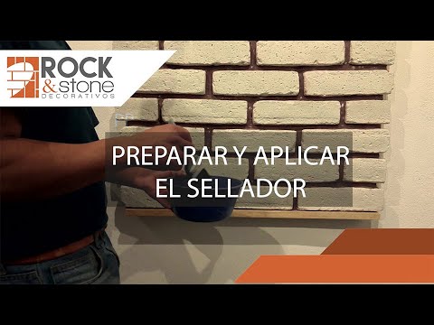 TUTORIAL COMO APLICAR SELLADOR PARA PIEDRAS ROCK & STONE DECORATIVOS