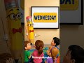The days of week #englishforkids #forkids #kidseducation #tienganhchobe #viral #preschoollearning