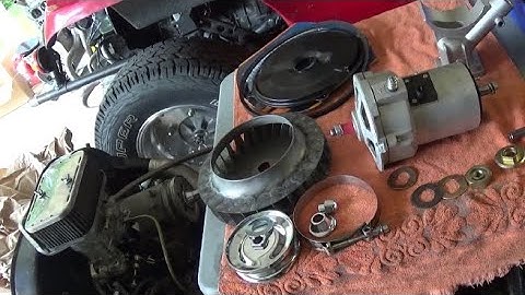 VW Alternator W/ Fan Shroud Kit