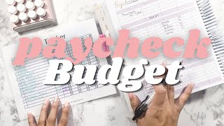 PAYCHECK BUDGET FOR BEGINNERS 2022 | Naturally Lizzie