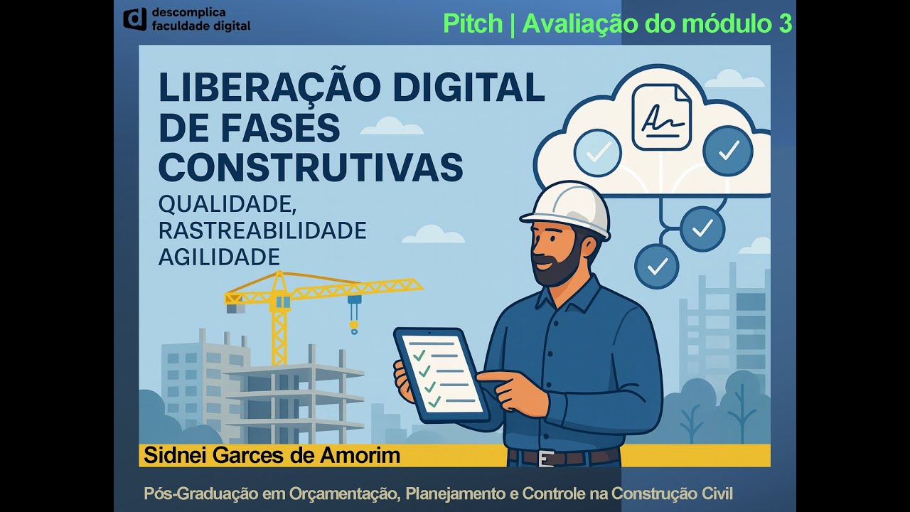 PITCH - PÓS EM ORÇAMENTAÇÃO, PLANEJAMENTO E CONTROLE DE OBRAS - YouTube