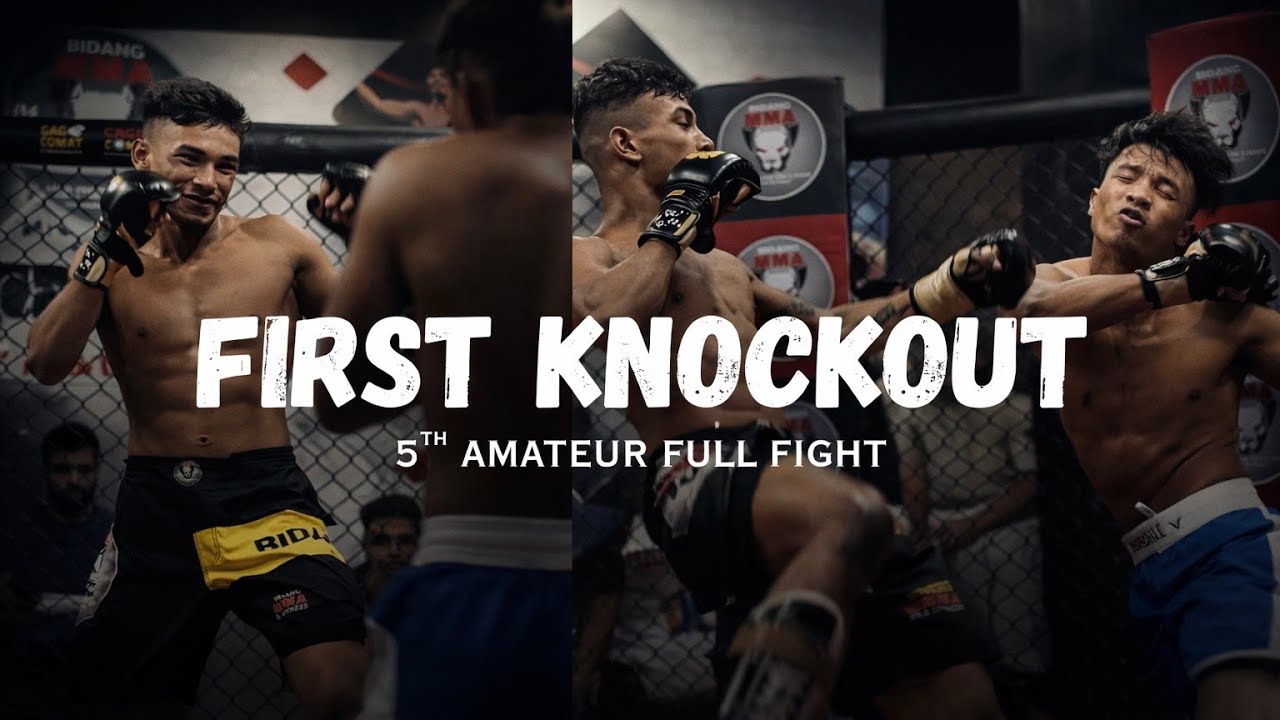 My First Knockout | 5th Amateur Fight | Full Fight