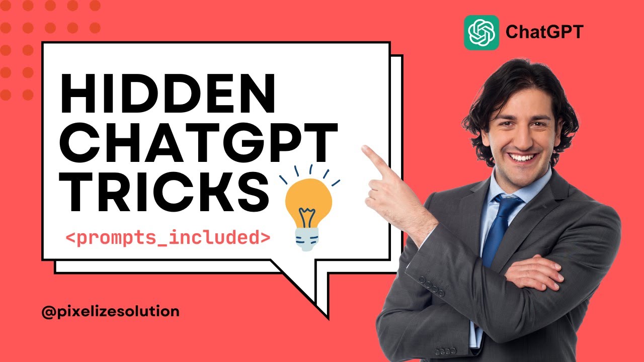 How to Use ChatGPT Like a PRO | Hidden Tips and Tricks to use ChatGPT ...
