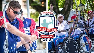 USA v Russia – recurve men open team gold | Den Bosch 2019 World Para Championships
