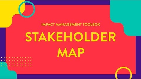 3. metode: Ieinteresēto pušu karte || TOOL 3: Stakeholder map