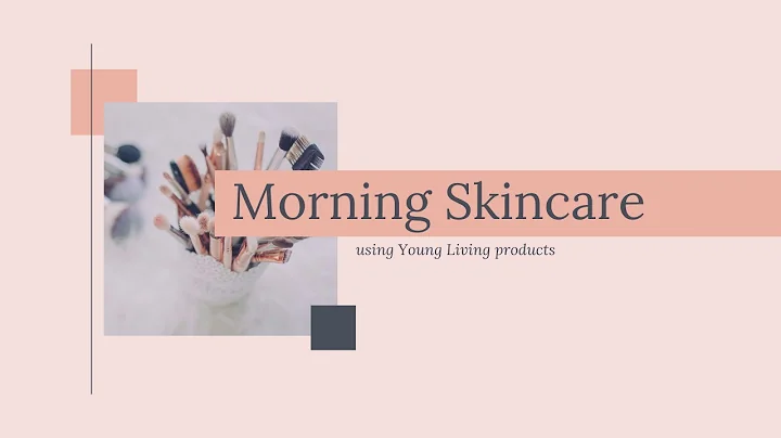 THE BEST Morning Skincare Regimen
