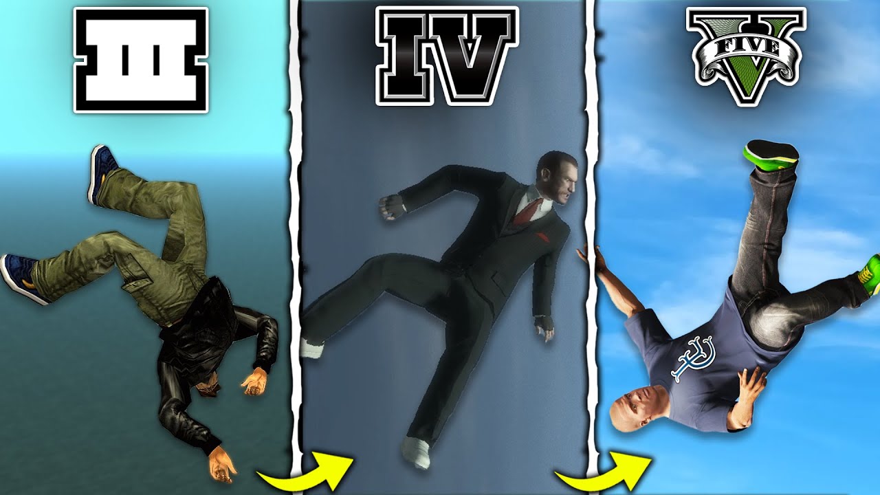 ADDING the Most INSANE RAGDOLL PHYSICS in GTA GAMES! (GTA 3 → GTA 5)