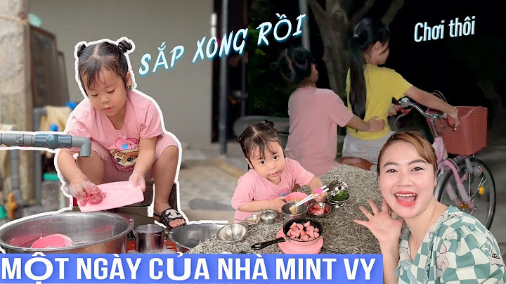 Một Ngày Của Mẹ Hà Hà Hí Và Em Mint Vy