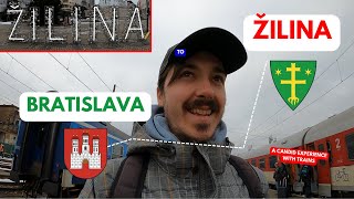 VISITING ŽILINA BY TRAIN FROM BRATISLAVA // A Candid & Casual Travel Experience