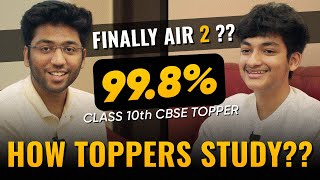 FINALLY AIR2 ?? | Topper Interview 10th 2023 | How You Can Become a Topper ??