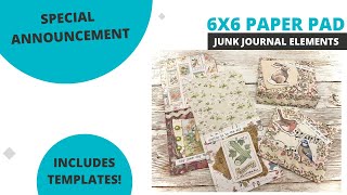 🌸6x6 PAPER PAD IDEAS # 9 & 10 🌸 #6x6paperpadideas