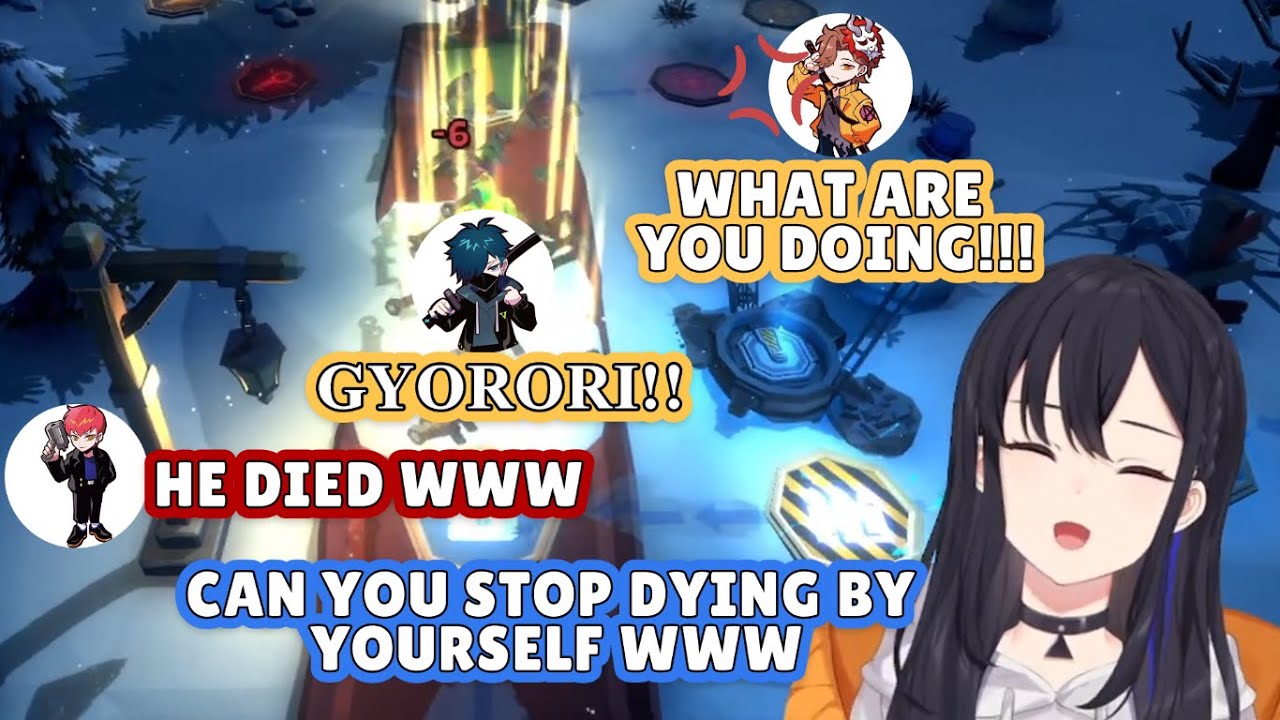 URUHA CAN'T STOP LAUGHING AT VANILLA DYING BY HIMSELF [ICHINOSE URUHA/VSPO]