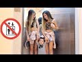 Regras de conduta no elevador  rules of conduct in the elevator    