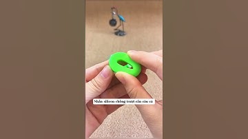 Nhẫn silicon chống trượt cần câu cá #xuhuong #cauca #fishing #docauca