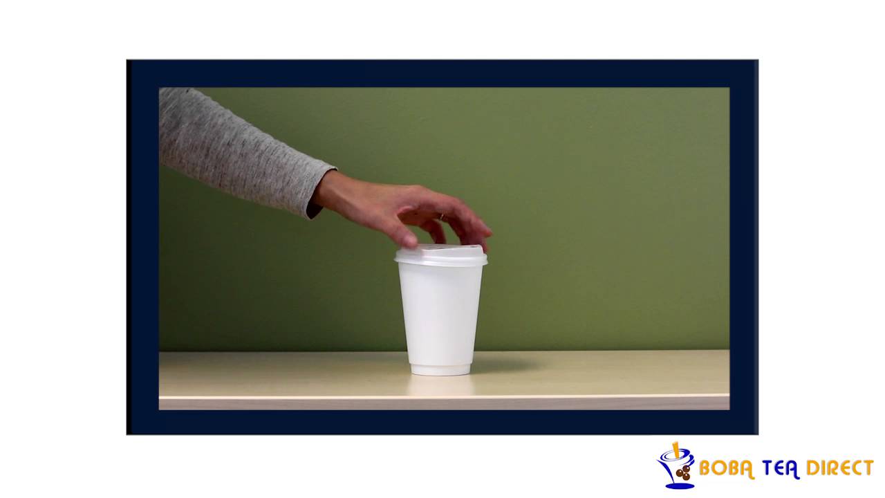 Karat White Insulated Paper Hot Cups | BobaTeaDirect.com