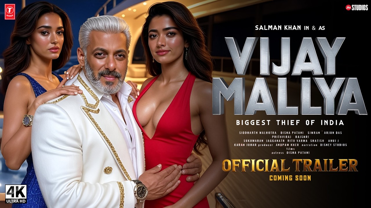 ⁣Vijay Mallya - Official Trailer | Salman Khan | Rashmika Mandanna | Disha Patani | New Movies 2025