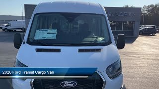 2026 Ford Transit Cargo Van Marshall Mt. Pleasant Shreveport Hot Springs New Boston Hope