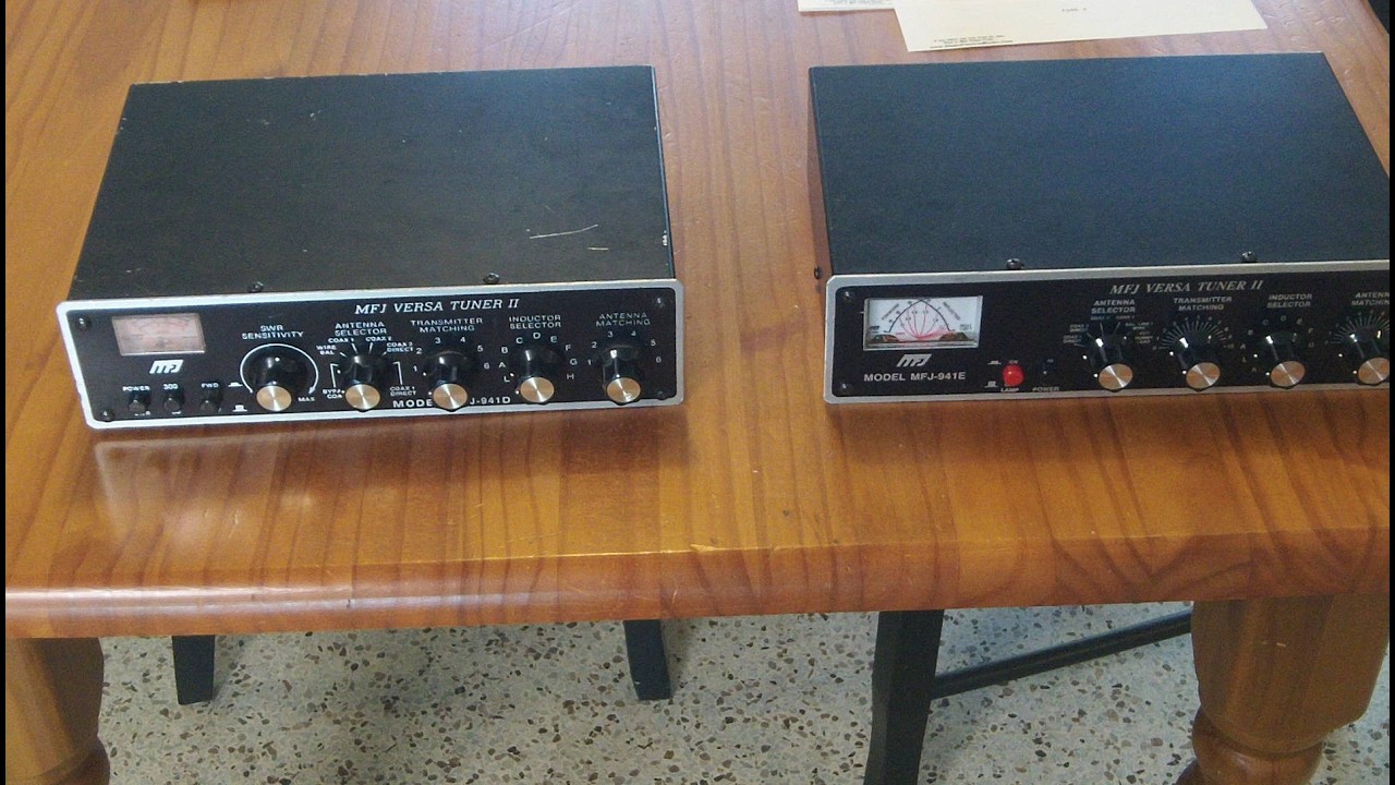 Сравнение тюнеров MFJ-941D и 941E Versa Tuner II