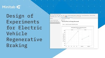 Design of Experiments for Electric Vehicle Regenerative Braking | Minitab in Minutes