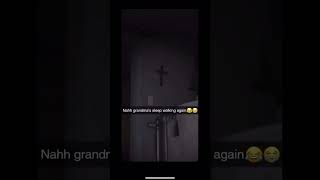 Go to bed grandma 😂🤦 #sleepwalker #memes  #granny #sleep