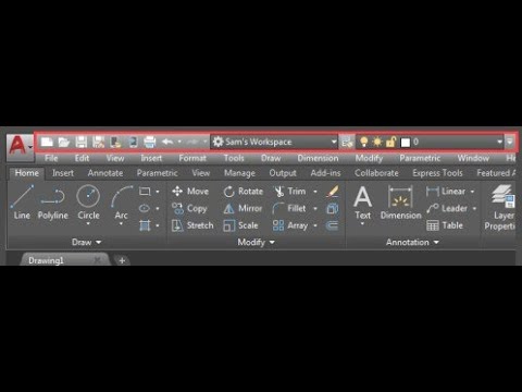 Video: AutoCAD'de başlık çubuğu nedir?