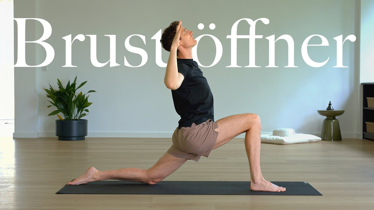 Brustöffner Yoga Flow | Brust & Schultern mit einfachen Übungen öffnen | Auch für Anfänger