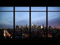 [HD 3시간]빔프로젝터 창문｜뉴욕 맨해튼 저녁 야경🎞｜Playlist｜fake window｜어울리는 클래식 및 영화음악 BGM♬