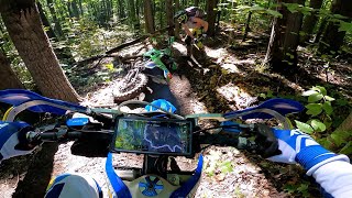 Tomahawk Trails C-Loop Day One:  Campin' n Bikin'