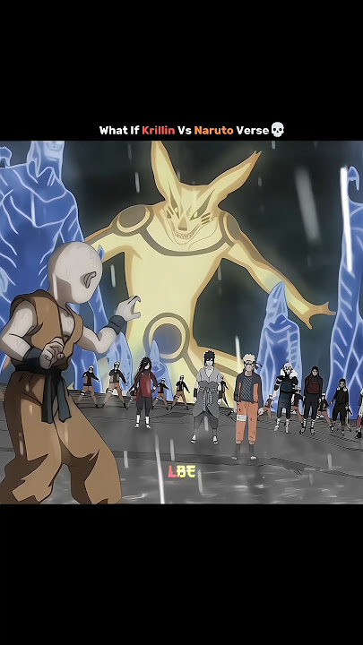 What If Krillin Vs Naruto Verse💀📈 #anime #receh #dragonball #gokuedits🔥 #fyp #frp