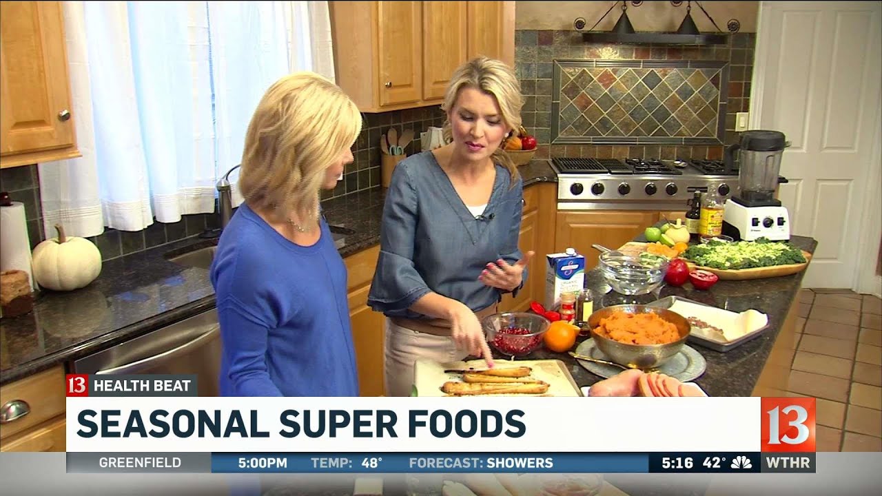 Seasonal super foods - YouTube