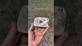 Making a Brass YouTube Logo - l Casting #diy #youtube #brass