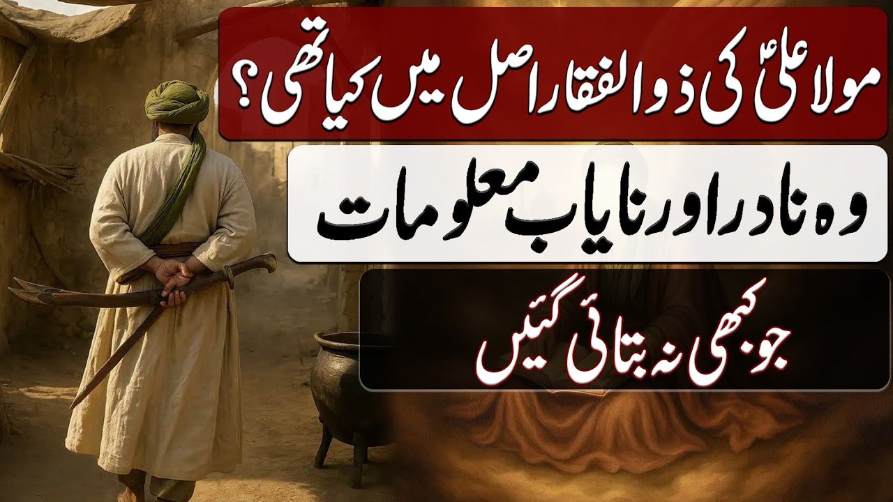 Hazrat Ali ki Zulfiqar ko ap Kitna Jante hain? | حضرت علی کی ذوالفقار کو آپ کتنا جانتے ہیں | BOH