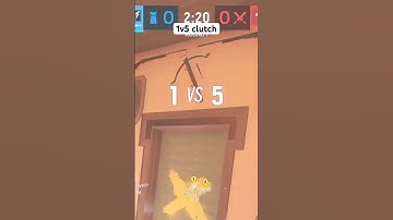 1v5 clutch in ranked #music #hiphop #r6siege #rainbowsixsiege #gaming #ace #clutch #clips #r6 #ksi