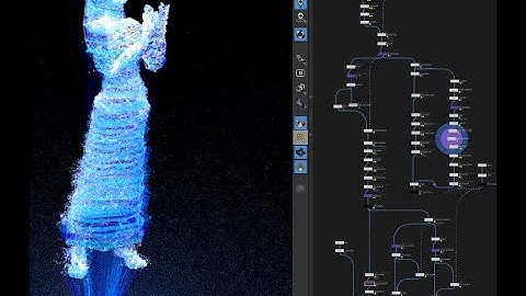 Houdini Hologram effect with vex