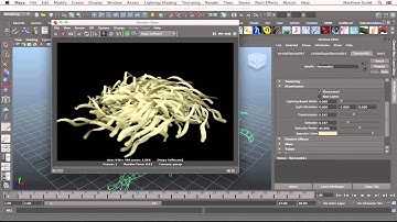 Illuminating Paint Effects in Maya