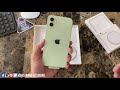 Iphone 12  green  unboxing