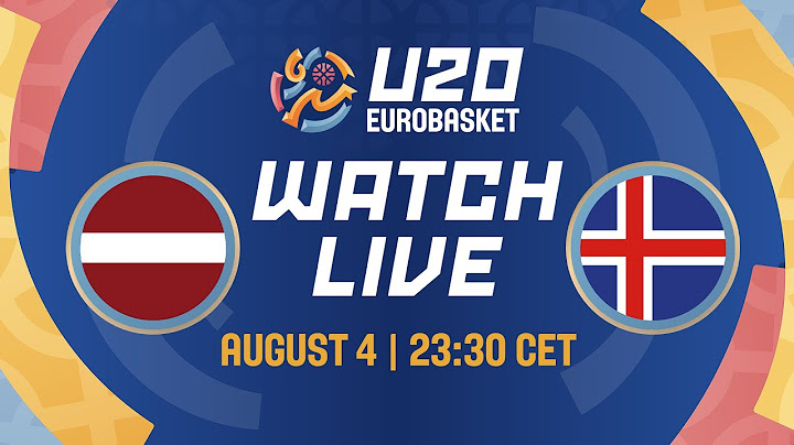 LIVE - Latvia v Iceland | FIBA U20 Women's EuroBasket 2025 | Group Phase