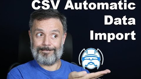 CSV Automatic Data Import