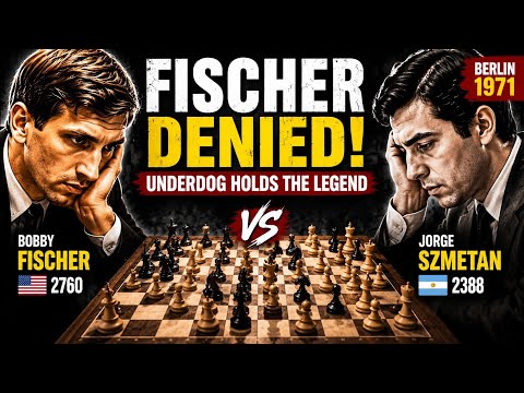 Bobby Fischer vs Jorge Szmetan ◉ International Chess Match - Berlin 1971