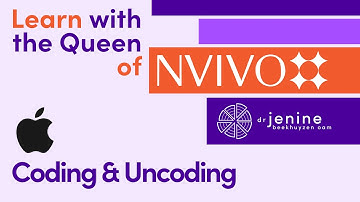 NVivo on Mac - Coding & Uncoding