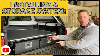 Ford Ranger Wildtrak Storage Box Installation - How To Fit Draw System - Ford Ranger MODS!