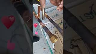 طريقة لحام أنابيب النحاس بالسفر Method for welding copper tubes together#youtube #explore k #shorts