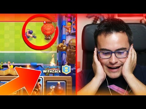 SOLO PIERDO CUANDO JUEGO CON WITHZACK. Touchdown por primera vez | Clash Royale
