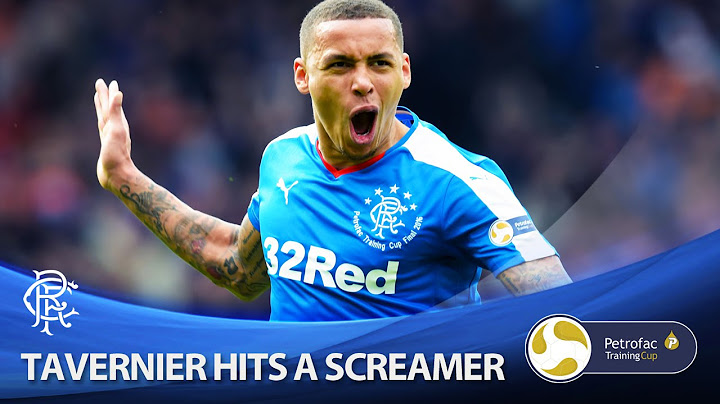 Tavernier scores screamer in cup final