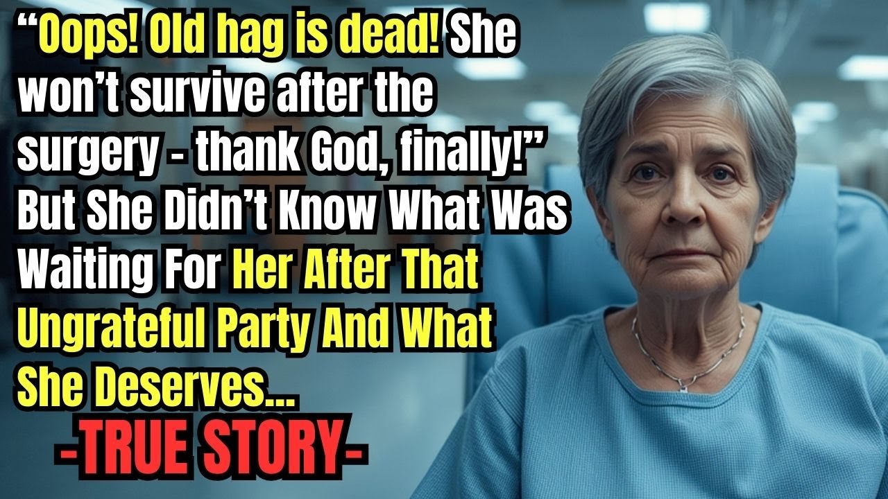 I woke up from open-heart surgery to my own daughter’s voice coming through the doctor’s phone. “Oops, old hag is dead. She won’t survive after the surgery.” She was laughing, toasting my death...