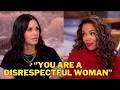Courtney Cox  RAGES LIVE On The View After Heated Clash With Sunny Hostin