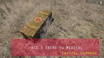 ArmA3 ACE3 Basic Medical Tutorial (HD)
